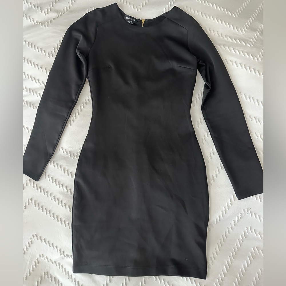 Black long sleeve dress